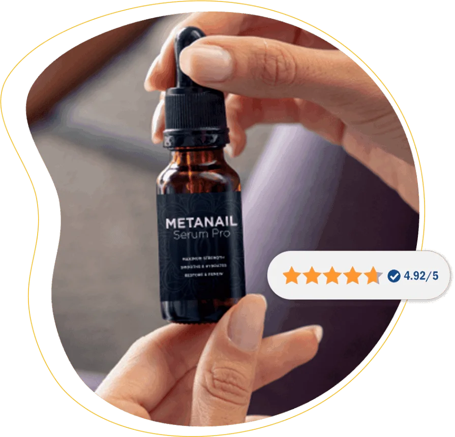 Metanail Complex Serum Pro bottle — 20-in-1 natural nail and foot health formula